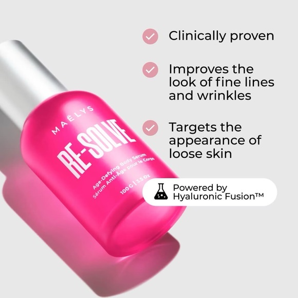 NEW SEALED Maelys Re-Solve Age Defying Body Serum ~ 3.5 oz - Picture 7 of 12